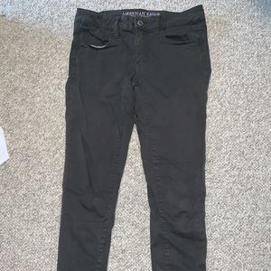 Olive American Eagle Jegging